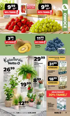 Netto - gazetka promocyjna Gazetka Spożywcza od poniedziałku 01.06 do soboty 06.06 - strona 7