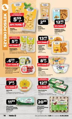 Netto - gazetka promocyjna Gazetka Spożywcza od poniedziałku 01.06 do soboty 06.06 - strona 16
