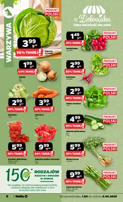 Netto - gazetka promocyjna Gazetka Spożywcza od poniedziałku 01.06 do soboty 06.06 - strona 6