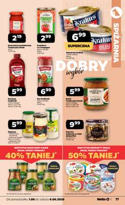 Netto - gazetka promocyjna Gazetka Spożywcza od poniedziałku 01.06 do soboty 06.06 - strona 17
