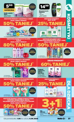 Netto - gazetka promocyjna Gazetka Spożywcza od poniedziałku 01.06 do soboty 06.06 - strona 27