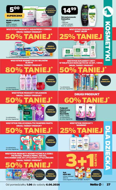 Netto - gazetka promocyjna Gazetka Spożywcza od poniedziałku 01.06 do soboty 06.06 - strona 27
