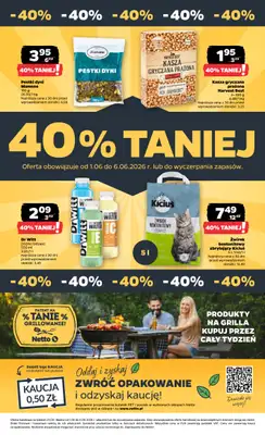 Netto - gazetka promocyjna Gazetka Spożywcza od poniedziałku 01.06 do soboty 06.06 - strona 32