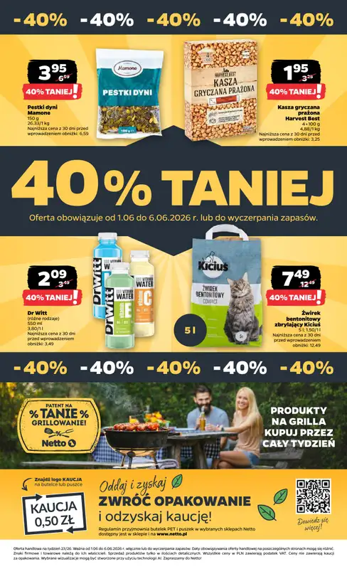 Netto - gazetka promocyjna Gazetka Spożywcza od poniedziałku 01.06 do soboty 06.06 - strona 32