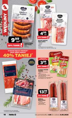 Netto - gazetka promocyjna Gazetka Spożywcza od poniedziałku 01.06 do soboty 06.06 - strona 10