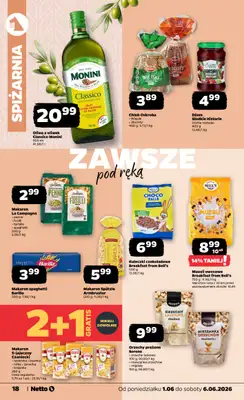 Netto - gazetka promocyjna Gazetka Spożywcza od poniedziałku 01.06 do soboty 06.06 - strona 18