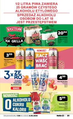 Netto - gazetka promocyjna Gazetka Spożywcza od poniedziałku 01.06 do soboty 06.06 - strona 25
