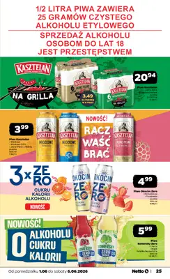 Netto - gazetka promocyjna Gazetka Spożywcza od poniedziałku 01.06 do soboty 06.06 - strona 25