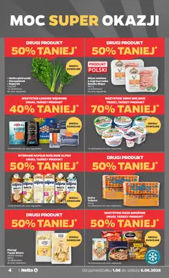 Netto - gazetka promocyjna Gazetka Spożywcza od poniedziałku 01.06 do soboty 06.06 - strona 4