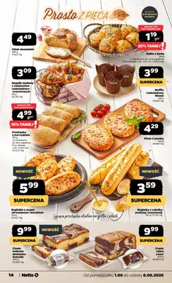 Netto - gazetka promocyjna Gazetka Spożywcza od poniedziałku 01.06 do soboty 06.06 - strona 14