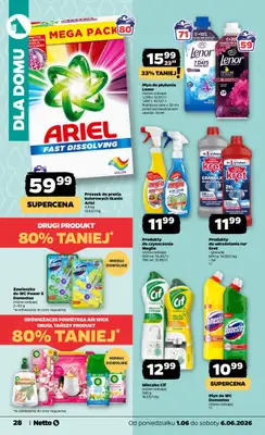 Netto - gazetka promocyjna Gazetka Spożywcza od poniedziałku 01.06 do soboty 06.06 - strona 28