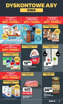 Netto - gazetka promocyjna Gazetka Spożywcza od poniedziałku 01.06 do soboty 06.06 - strona 3