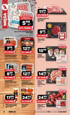Netto - gazetka promocyjna Gazetka Spożywcza od poniedziałku 01.06 do soboty 06.06 - strona 8