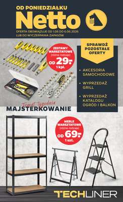 Netto - gazetka promocyjna Inspiracje Tygodnia Majsterkowanie  do soboty 06.06
