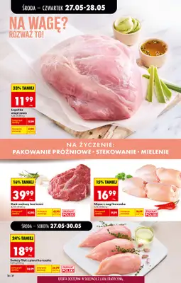 Biedronka - gazetka promocyjna Od środy, Z ladą tradycyjną od środy 27.05 do środy 03.06 - strona 34