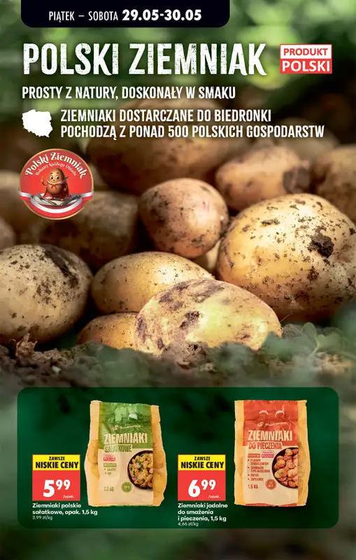 Biedronka - gazetka promocyjna Od piątku, Z ladą tradycyjną od piątku 29.05 do soboty 30.05 - strona 22