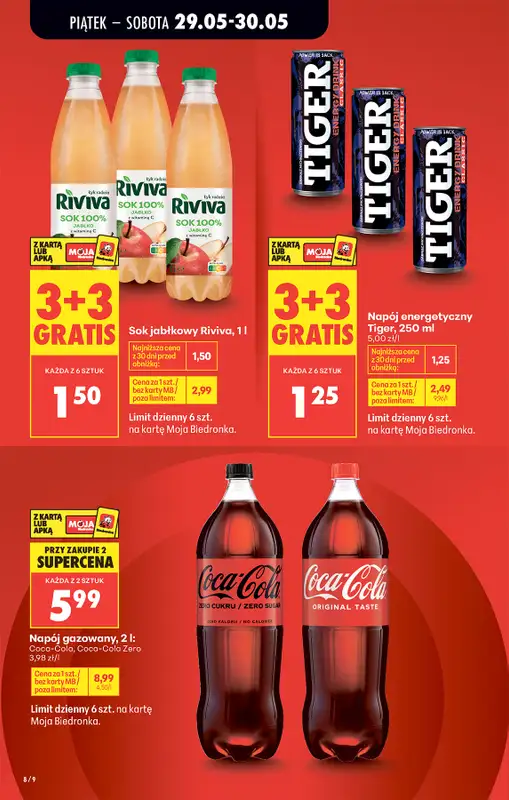 Biedronka - gazetka promocyjna Od piątku, Z ladą tradycyjną od piątku 29.05 do soboty 30.05 - strona 10
