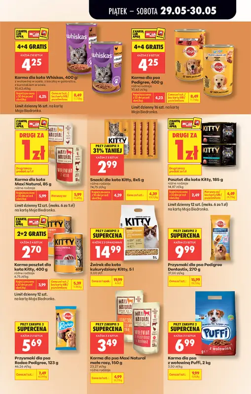 Biedronka - gazetka promocyjna Od piątku, Z ladą tradycyjną od piątku 29.05 do soboty 30.05 - strona 39