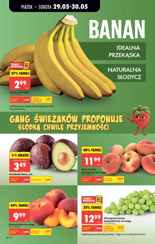 Biedronka - gazetka promocyjna Od piątku, Z ladą tradycyjną od piątku 29.05 do soboty 30.05 - strona 20