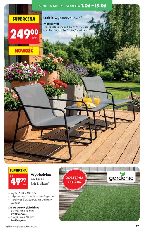 Biedronka - gazetka promocyjna Hity i inspiracje, od 30.05 od soboty 30.05 do środy 17.06 - strona 19