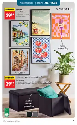Biedronka - gazetka promocyjna Hity i inspiracje, od 30.05 od soboty 30.05 do środy 17.06 - strona 33