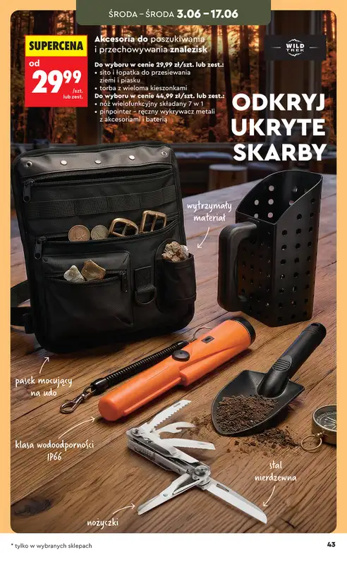 Biedronka - gazetka promocyjna Hity i inspiracje, od 30.05 od soboty 30.05 do środy 17.06 - strona 43