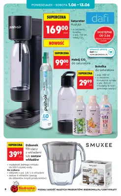Biedronka - gazetka promocyjna Hity i inspiracje, od 30.05 od soboty 30.05 do środy 17.06 - strona 8