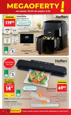 Biedronka - gazetka promocyjna Hity i inspiracje, od 30.05 od soboty 30.05 do środy 17.06 - strona 4
