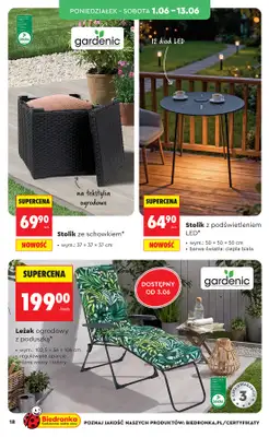 Biedronka - gazetka promocyjna Hity i inspiracje, od 30.05 od soboty 30.05 do środy 17.06 - strona 18