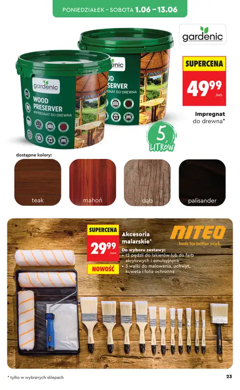 Biedronka - gazetka promocyjna Hity i inspiracje, od 30.05 od soboty 30.05 do środy 17.06 - strona 23