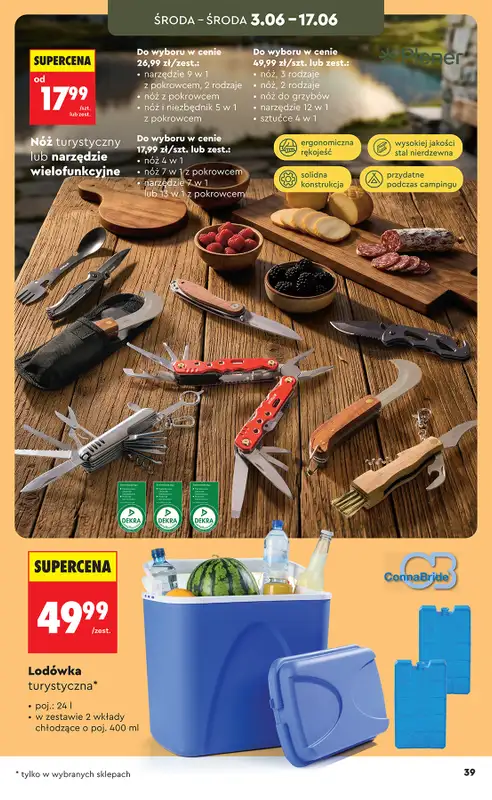 Biedronka - gazetka promocyjna Hity i inspiracje, od 30.05 od soboty 30.05 do środy 17.06 - strona 39