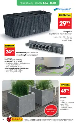 Biedronka - gazetka promocyjna Hity i inspiracje, od 30.05 od soboty 30.05 do środy 17.06 - strona 12