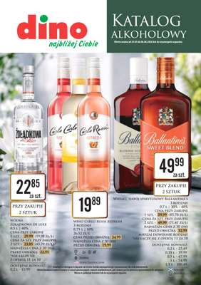 Dino - gazetka promocyjna Katalog alkoholowy od piątku 29.05 do soboty 06.06