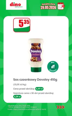 Dino - gazetka promocyjna Specjalna oferta na 29.05.2026 - promocje spoza gazetki od piątku 29.05 do piątku 29.05 - strona 4