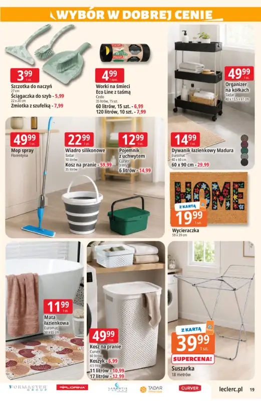 Leclerc - gazetka promocyjna Oferta E.Leclerc I Wybór w dobrej cenie od wtorku 02.06 do soboty 13.06 - strona 19