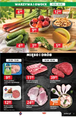 Leclerc - gazetka promocyjna Oferta E.Leclerc I Wybór w dobrej cenie od wtorku 02.06 do soboty 13.06 - strona 5