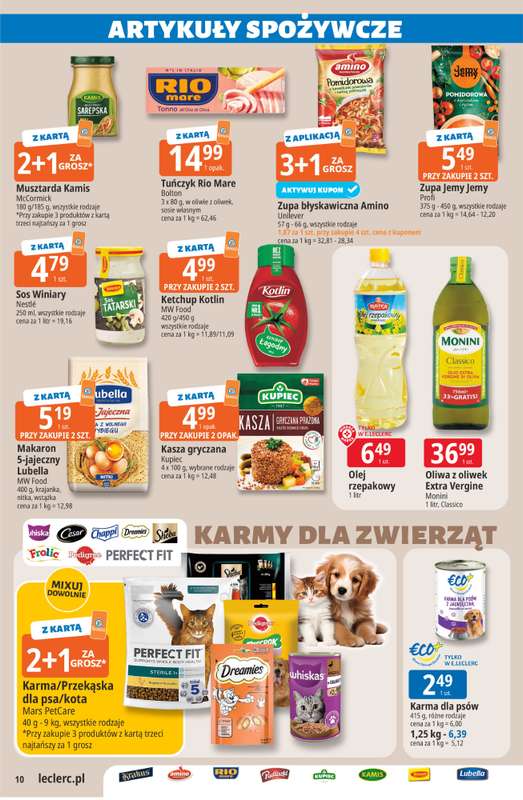 Leclerc - gazetka promocyjna Oferta E.Leclerc I Wybór w dobrej cenie od wtorku 02.06 do soboty 13.06 - strona 10