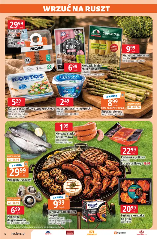 Leclerc - gazetka promocyjna Oferta E.Leclerc I Wybór w dobrej cenie od wtorku 02.06 do soboty 13.06 - strona 6