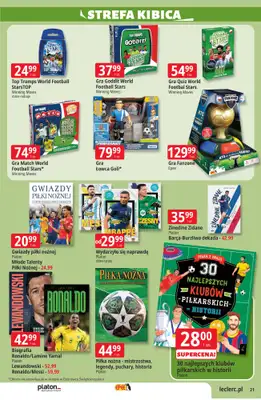 Leclerc - gazetka promocyjna Oferta E.Leclerc I Wybór w dobrej cenie od wtorku 02.06 do soboty 13.06 - strona 21