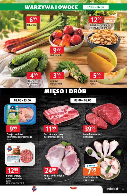 Leclerc - gazetka promocyjna Oferta E.Leclerc I Wybór w dobrej cenie od wtorku 02.06 do soboty 13.06 - strona 5