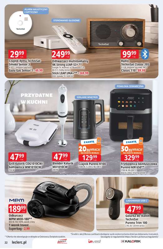 Leclerc - gazetka promocyjna Oferta E.Leclerc I Wybór w dobrej cenie od wtorku 02.06 do soboty 13.06 - strona 22