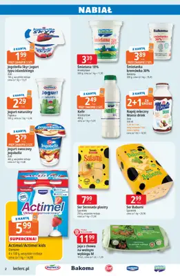 Leclerc - gazetka promocyjna Oferta E.Leclerc I Wybór w dobrej cenie od wtorku 02.06 do soboty 13.06 - strona 2