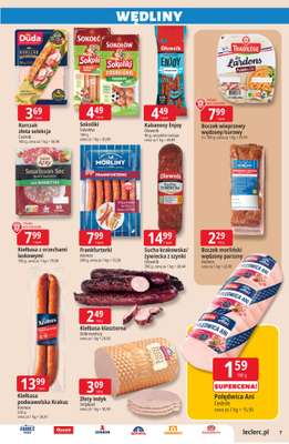 Leclerc - gazetka promocyjna Oferta E.Leclerc I Wybór w dobrej cenie od wtorku 02.06 do soboty 13.06 - strona 7