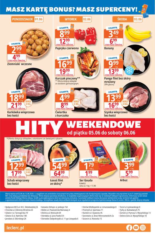 Leclerc - gazetka promocyjna Oferta E.Leclerc I Wybór w dobrej cenie od wtorku 02.06 do soboty 13.06 - strona 24