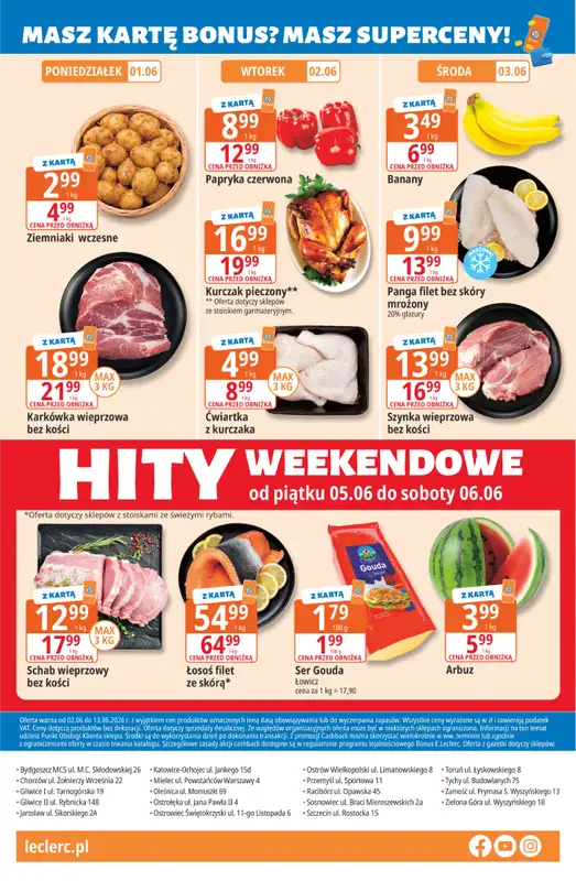 Leclerc - gazetka promocyjna Oferta E.Leclerc I Wybór w dobrej cenie od wtorku 02.06 do soboty 13.06 - strona 24