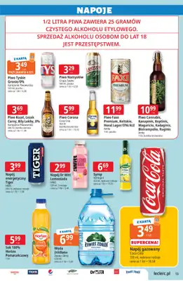 Leclerc - gazetka promocyjna Oferta E.Leclerc I Wybór w dobrej cenie od wtorku 02.06 do soboty 13.06 - strona 13