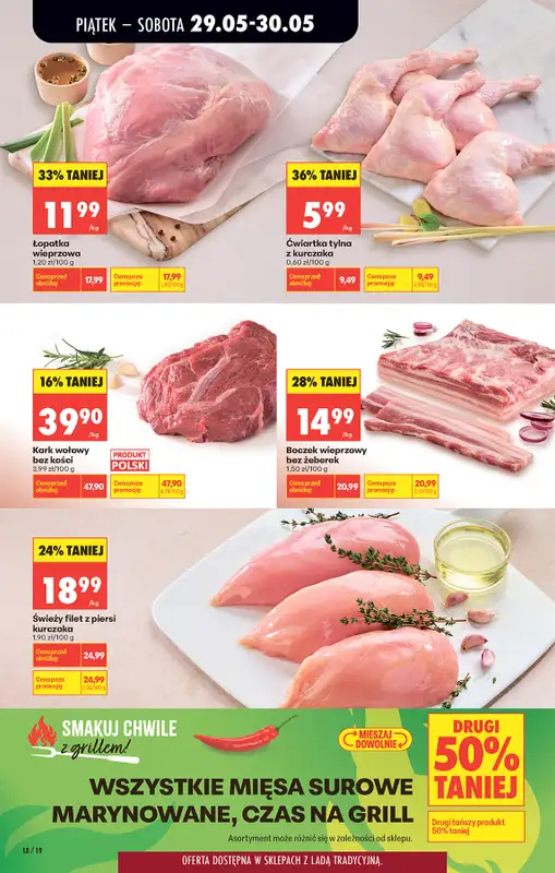 Biedronka - gazetka promocyjna Od piątku, Z ladą tradycyjną od piątku 29.05 do soboty 30.05 - strona 26