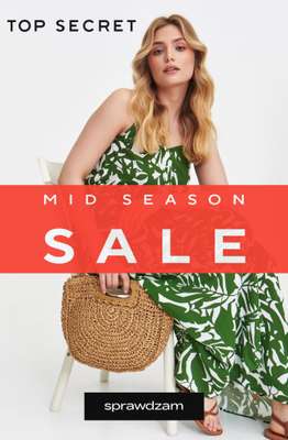 Top Secret - gazetka promocyjna Mid season Sale do -50% od piątku 29.05 do poniedziałku 08.06