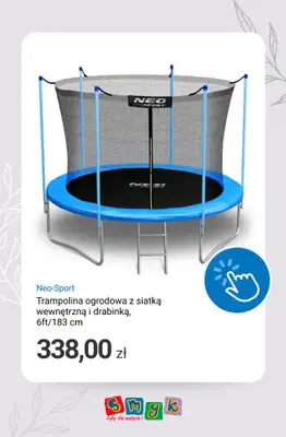 Smyk - gazetka promocyjna Trampoliny - zabawa na dworze! od piątku 29.05 do czwartku 04.06 - strona 9