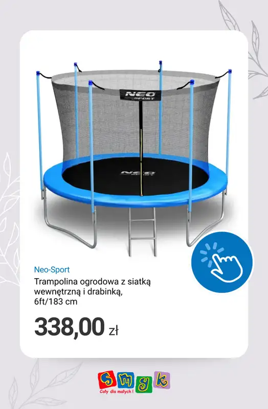 Smyk - gazetka promocyjna Trampoliny - zabawa na dworze! od piątku 29.05 do czwartku 04.06 - strona 9